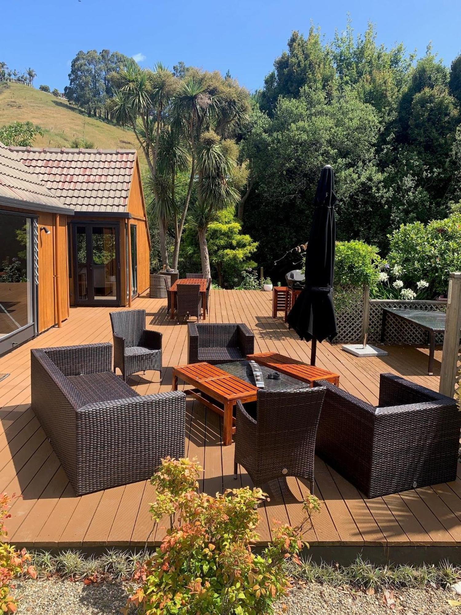 Private Guest Wing - Durie Vale Lodge 旺格努伊 外观 照片